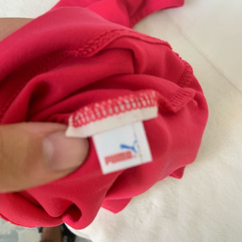 Puma Athlethic Tank Top L Racerback Built In Bra - Picture 11 of 12